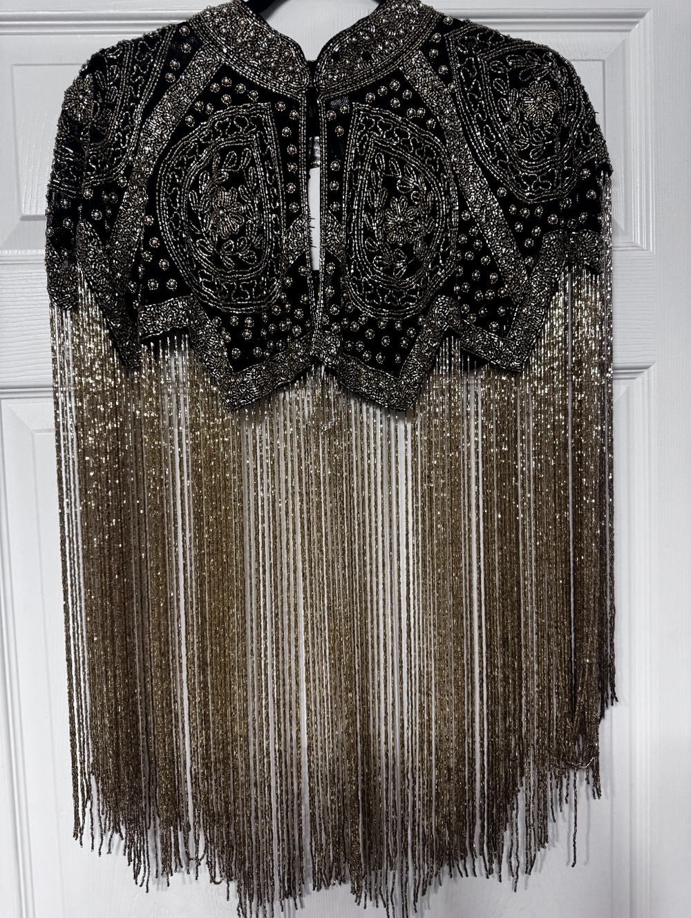 Nasty Gal Nwt Festival Rave Beaded Bolero M/L - Picture 6 of 11